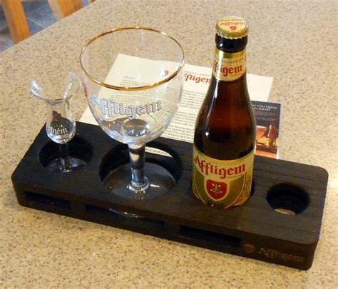 Received: Affligem, glass, pouring tray - The Brew Site