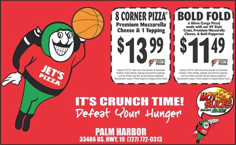 Coupon for Jet's Pizza | Clearwater | Dunedin | Palm Harbor