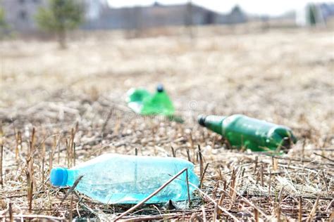 Discarded Plastic Bottles. Plastic Pollution. Garbage, Waste, Plastic Waste. Stock Photo - Image ...