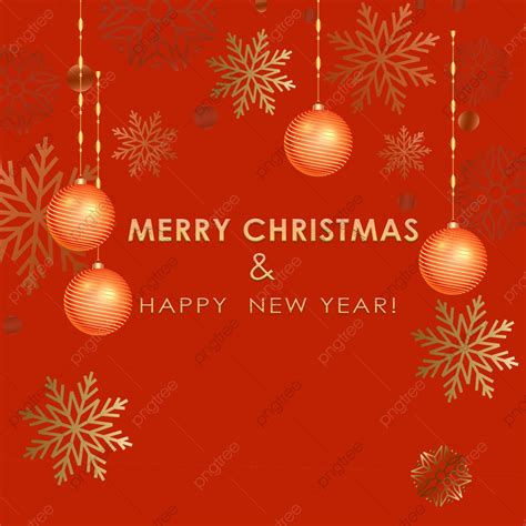 Merry Christmas And Happy New Year Card Template Download on Pngtree