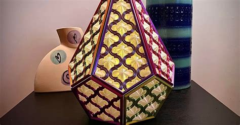 Arabesque Lamp von ChrisTheViolaNerd | Kostenloses STL-Modell herunterladen | Printables.com