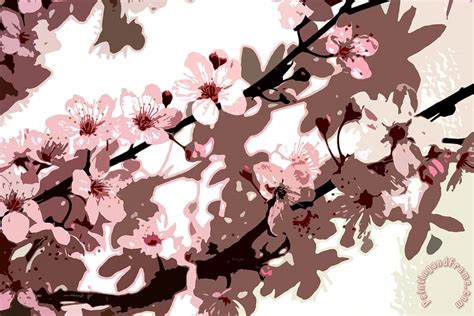 Sarah OToole Japanese Blossom painting - Japanese Blossom print for sale