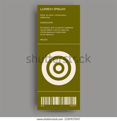 Brutalist Poster Design Template Layout Bold Stock Vector (Royalty Free ...