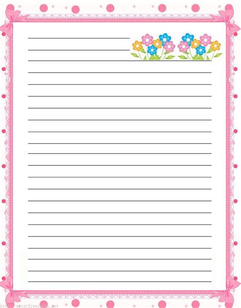 Notepad Design Template Free - Printable Word Searches