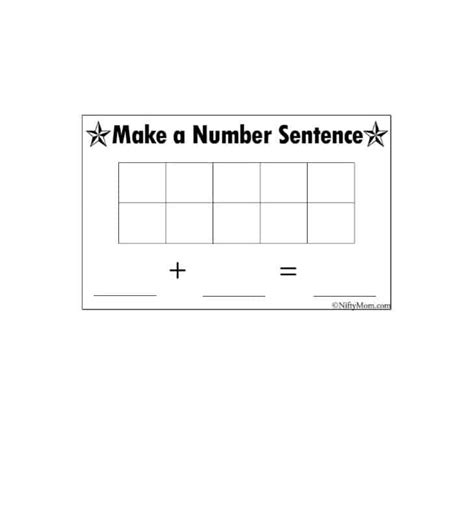 04 Math Number Sense, Math Numbers, Frame Template, Templates, First ...