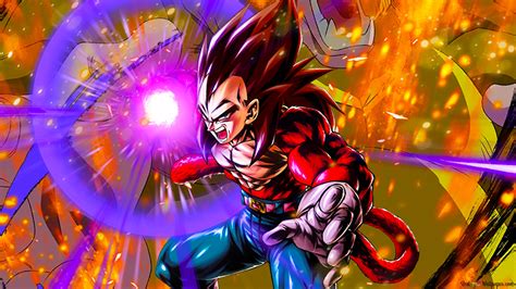 Super Saiyan 4 Vegeta from Dragon Ball GT [Dragon Ball Legends Arts] for Desktop 4K wallpaper ...