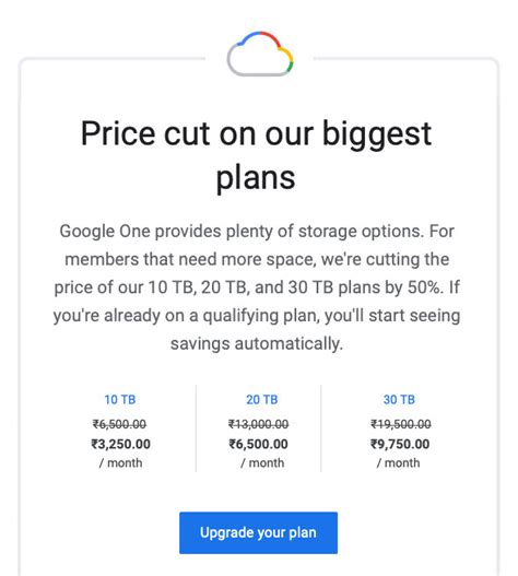 Google One plans with higher storage get a 50% price cut - Neowin