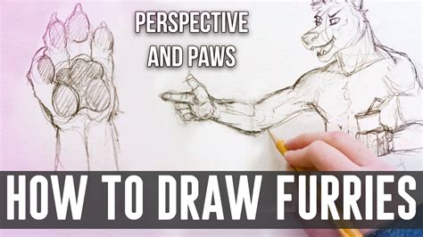 How to draw furries for beginners: The secret to drawing PERFECT paws ...