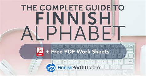 Learn the Finnish Alphabet with the Free eBook - FinnishPod101