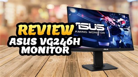 Asus VG246H Gaming Monitor Review 23.8" Gaming Monitor - YouTube