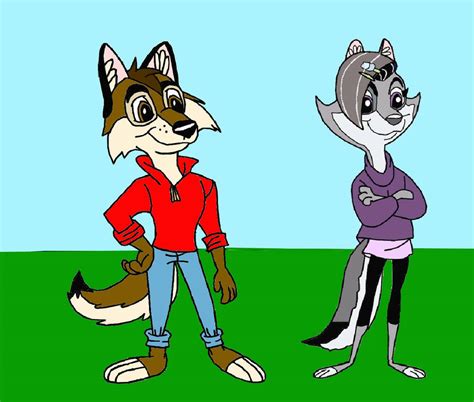 Wiley and Violet Wolf by Wolfmage90 on DeviantArt