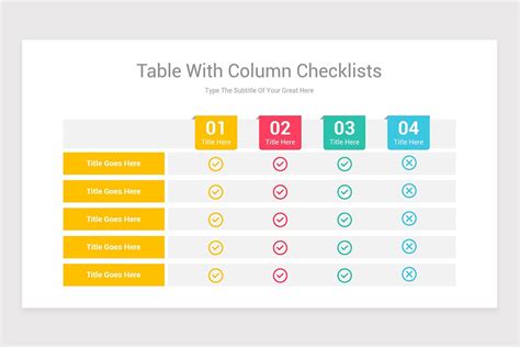 Powerpoint Template Checklist