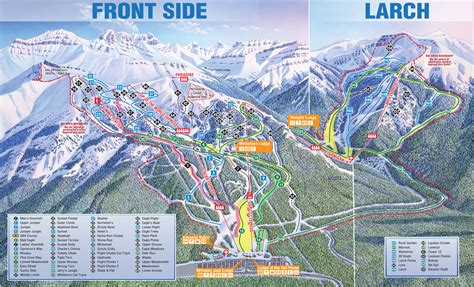 Lake Louise Trail Map | SkiCentral.com