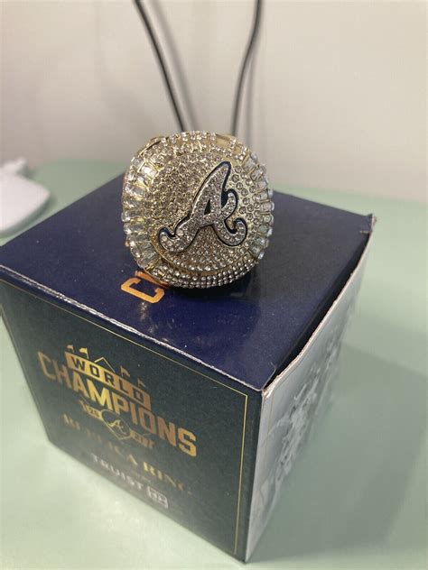 Mavin | New Atlanta Braves 2021 World Series Championship Replica Ring ...