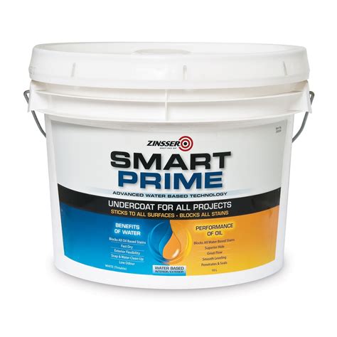 Zinsser 10L Smart Prime Water Based Undercoat - Bunnings Australia