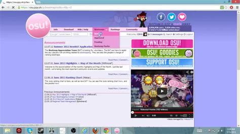 osu! Beatmap Download Tutorial - YouTube