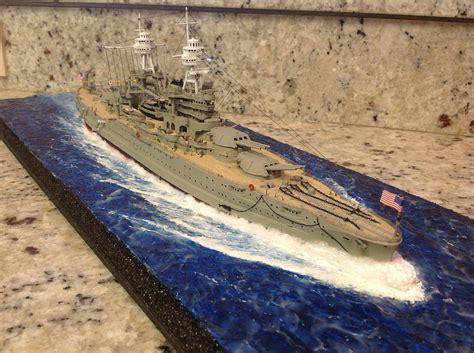 USS Arizona Battleship -- Plastic Model Military Ship Kit -- 1/426 Scale -- #850302 pictures by ...