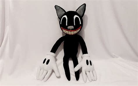 Cartoon Cat Horror Trevor Henderson Premium Handmade Plush Toy - Etsy Australia