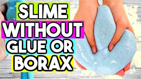 Ways to make slime without glue and activator - honskin