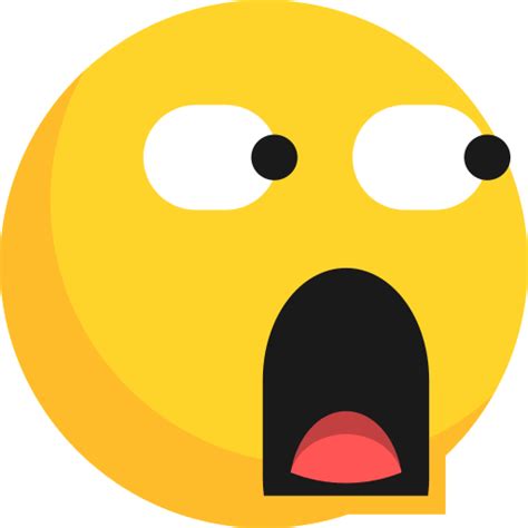 Emoji expression glared shocked - Avatar & Emoticons Icons