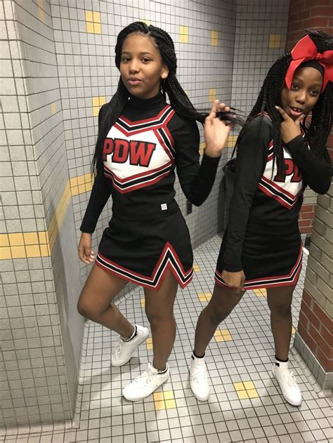 @FUJIIFAJRR | Cheerleading outfits, Cheer outfits, Black cheerleaders