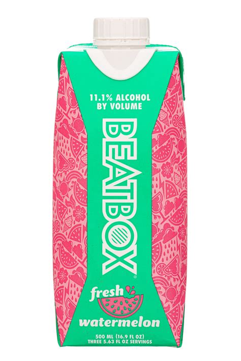 Fresh Watermelon 2021 | Beatbox Beverages | BevNET.com Spirits ...