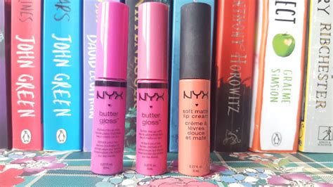 My NYX Butter Gloss & Matte Cream Collection | The Beautiful Bluebird