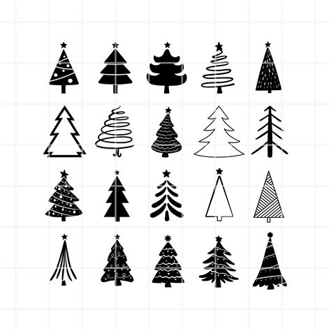 Christmas Tree Svg, Christmas Tree Cut File Svg,tree Christmas Svg ...