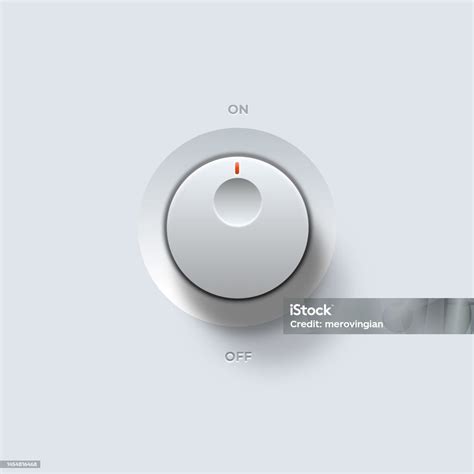 Volume Control Knob Stock Illustration - Download Image Now - Push Button, Knob, Volume Knob ...