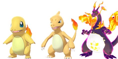 Shiny Charmander Evolution Line