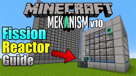 Minecraft Mekanism Reactor 1.16