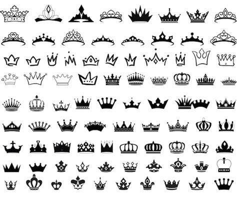 Crown SVG Bundle Queen Crown Svg King Crown Svg Princess - Etsy Finland