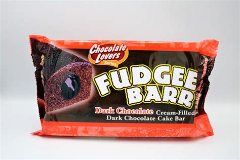 Fudgee Bar Dark Chocolate Cream Filled Dark Chocolate Cake Bar | Salangi ko pu