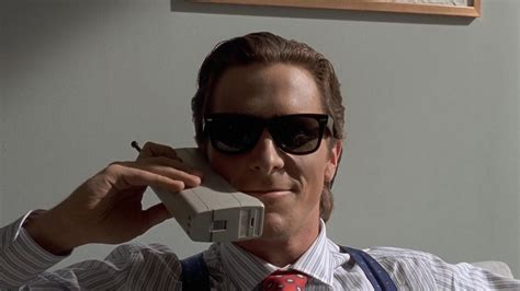 Patrick Bateman On Phone (American Psycho) Art Print ...