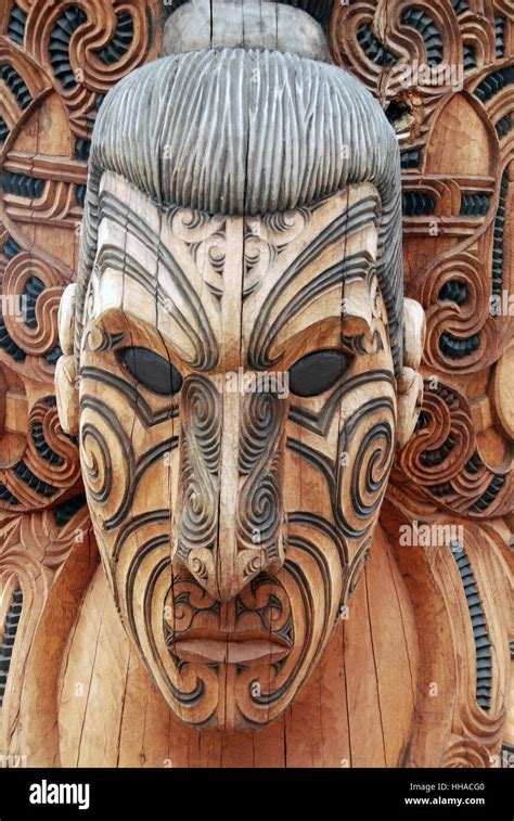 Maori Tattoo Head Stock Photos & Maori Tattoo Head Stock Images - Alamy