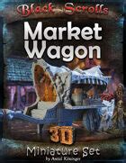 BSG Miniatures - Market Wagon - Black Scrolls Games | 3D Print ...