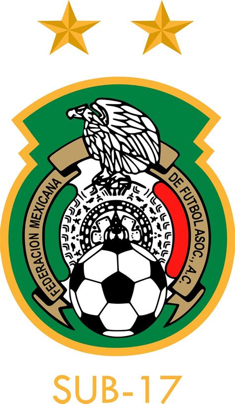 Mexico National Football Team U-17 | Mexico football team, Football team logos, Mexico soccer