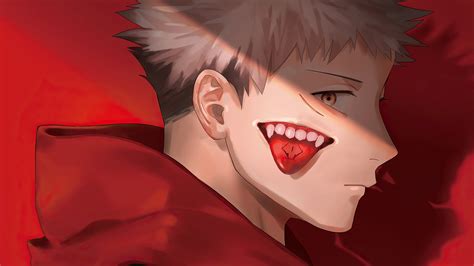 Anime, 1080P, Jujutsu Kaisen, Yuji Itadori HD Wallpaper