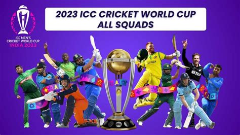 ICC World Cup 2023 Squads: Check Full Player List of All 10 Teams