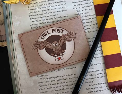 Harry Potter owl Post printable - A girl and a glue gun