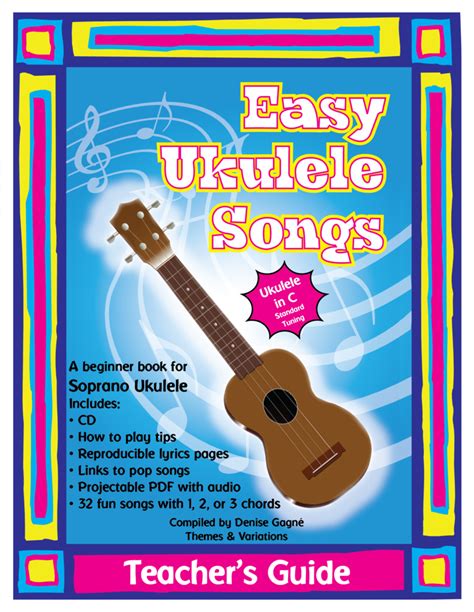 EukeTG Easy Ukulele Songs in C - Teacher's Guide - Sweet Pipes