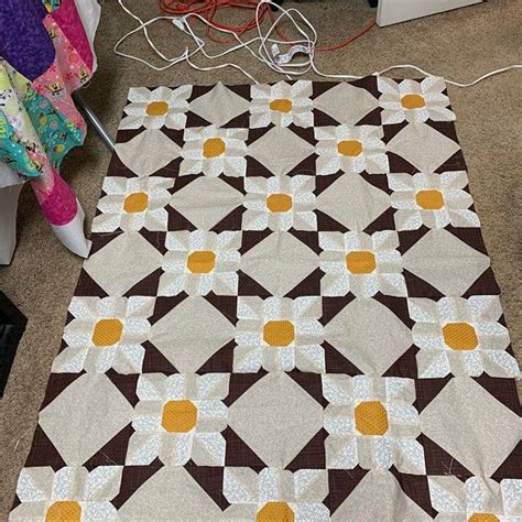 Daisy Quilt Pattern Free It Is Such A Fun Quilt To Sew! - Printable Templates Free