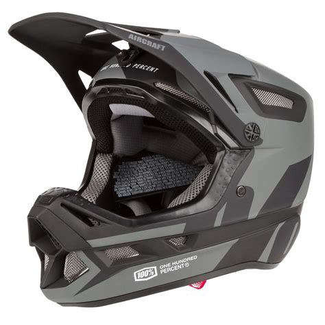 100% Downhill MTB-Helm Aircraft Composite Schwarz | Maciag Offroad