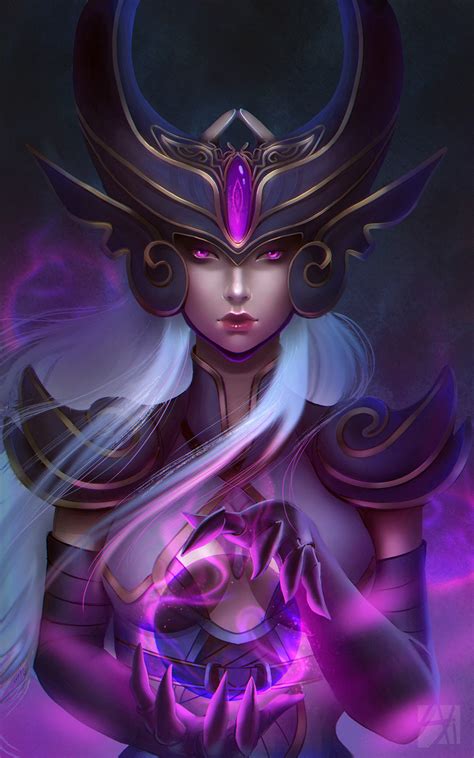 ArtStation - Syndra fan art — League of Legends