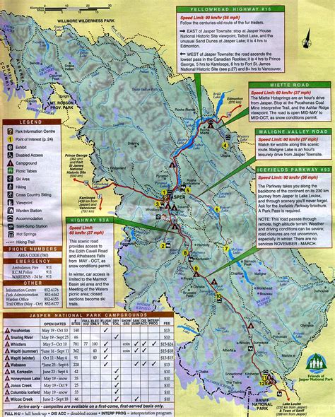 Wheelchair Wandering: Canadian Rockies: Jasper National Park