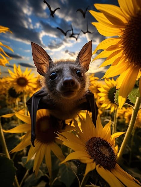 Premium AI Image | Bat in its Natural Habitat Wildlife Photography ...