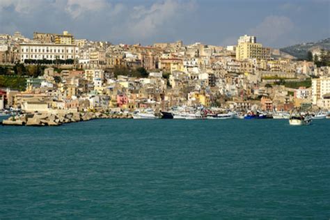 Sciacca, Sicily; a popular beach resort on the south-west coast of Sicily