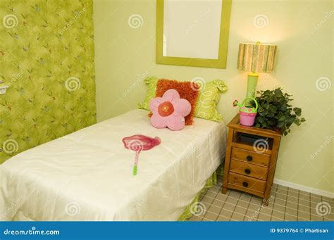 Nature themed bedroom stock photo. Image of bedroom, young - 9379764