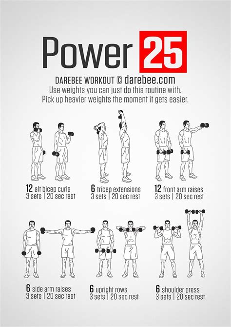 Fitness Training Tips: Power 25 Workout