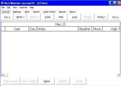 Bird Watcher Journal Download - Software to make